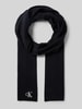 CK Calvin Klein Sjaal van viscosemix met logostitching 