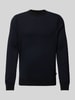 BOSS Orange Strickpullover mit Strukturmuster Modell 'Kaponski' Black