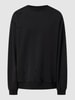 Progetto7 Sweatshirt im Destroyed-Look  Schwarz