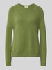 Weekend Max Mara Regular Fit Pullover aus Alpaka-Mix Modell 'GHIACCI' Gruen