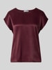 MORE & MORE T-Shirt aus Viskose-Mix Bordeaux