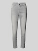 Angels Slim fit jeans met verkort model, model 'ORNELLA' Middengrijs