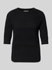 Christian Berg Woman Selection Sweter z dzianiny z okrągłym dekoltem Czarny