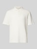 Jack & Jones Regular Fit Poloshirt mit Label-Stitching Modell 'GEORGE' Weiss