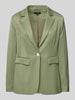 More & More Blazer met structuurmotief Olijfgroen