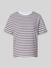 VILA t-shirt met ronde hals model 'NORA' Donkerbruin