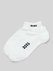 BOSS Sneaker-Socken mit Label-Detail im 2er-Pack Weiss