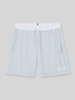 BOSS Regular Fit Badehose mit Logo-Print Modell 'STARFISH' Hellblau