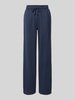 Only Wide fit sweatpants met katoen, model 'BEST' Marineblauw