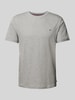 Tommy Hilfiger Slim Fit T-Shirt mit Rundhalsausschnitt Hellgrau