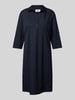 ROBE LÉGÈRE Knielanges Kleid mit 1/2-Arm Marine