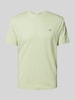 Gant T-shirt o kroju regular fit z efektem melanżu Jasnozielony