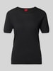 HUGO Regular Fit Pullover aus Schurwoll-Mix Modell 'SESSINAK' Black