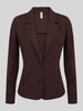 Soyaconcept Żakiet o kroju slim fit z zapięciem na 2 guziki model 'DANIELA' Ciemnobrązowy