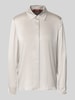 Max Mara Studio Regular Fit Langarmbluse aus Seiden-Mix Modell 'XERO' Silber