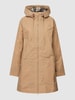 Barbour Parka mit Label-Stitching Modell 'CLEVEDON' Beige