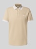 Tom Tailor Regular Fit Poloshirt aus Baumwoll-Mix Beige