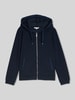 Tom Tailor Regular Fit Sweatjacke mit Viskose-Anteil Marine