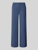 FREE/QUENT Straight leg stoffen broek met paspelzakken, model 'Nanni' Blauw