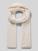 MCNEAL Schal aus Woll-Mix mit Kaschmir-Anteil Offwhite