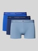 Tommy Hilfiger Trunks mit elastischem Bund mit Label-Intarsien im 3er-Pack Royal
