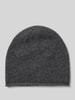 MCNEAL Beanie aus Woll-Mix mit Kaschmir-Anteil Anthrazit Melange