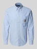 Polo Ralph Lauren Vrijetijdsoverhemd met knoopsluiting Bleu