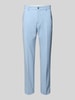 s.Oliver BLACK LABEL Regular Fit Anzughose in Flammgarnoptik Hellblau