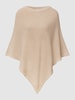 s.Oliver RED LABEL Poncho met structuurmotief Beige