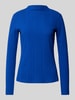 Christian Berg Woman Selection Shirt met lange mouwen en opstaande kraag Blauw