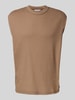 REVIEW Tanktop mit Strukturmuster Mud