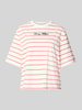 Tommy Hilfiger męski t-shirt o kroju regular fit z czystej bawełny Czerwony