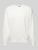 JOOP! Collection Sweatshirt met motiefprint en ronde hals Offwhite