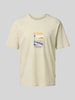 Jack & Jones T-Shirt mit Rundhalsausschnitt Modell 'JORSPLIT' Beige