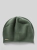 Seeberger Mütze aus reinem Kaschmir Oliv