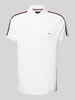 Tommy Hilfiger Regular Fit Poloshirt mit Logo-Stitching Weiss