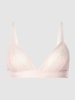 Karl Lagerfeld Triangel-BH aus Spitze  Hellrosa