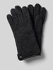 Roeckl Handschoenen met labeldetail Antraciet