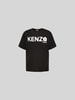 Kenzo T-Shirt mit Label-Print Black