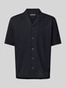 Marc O'Polo Regular Fit Freizeithemd aus reiner Baumwolle Black