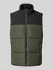 JACK & JONES Regular fit bodywarmer met opstaande kraag model 'RAZE' Olijfgroen