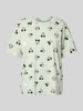 Jake*s Casual Pyjamabovendeel met Disney®-print Mintgroen