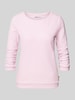 Tom Tailor Denim Regular fit gebreide pullover met katoen Roze