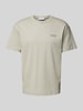 CK Calvin Klein T-shirt z nadrukiem z logo Kamienny