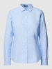 Montego Bluzka koszulowa w jednolitym kolorze Niebieski