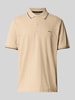 Gant Poloshirt mit Label-Stitching Sand