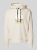 Jack & Jones Hoodie mit Motiv-Print Modell 'VESTERBRO NEWTON' Offwhite