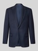 Christian Berg Men Slim Fit 2-Knopf-Sakko mit Pattentaschen Dunkelblau