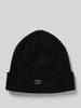 Jack & Jones Beanie met labeldetail Zwart