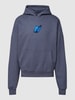 Mister Tee Hoodie mit Motiv-Print Modell 'PAPILLON' Rauchblau
